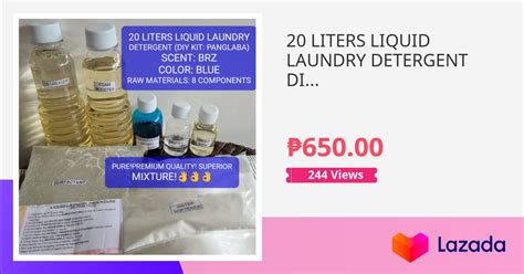 detergent in Tagalog .